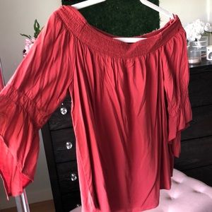 Off the shoulder top